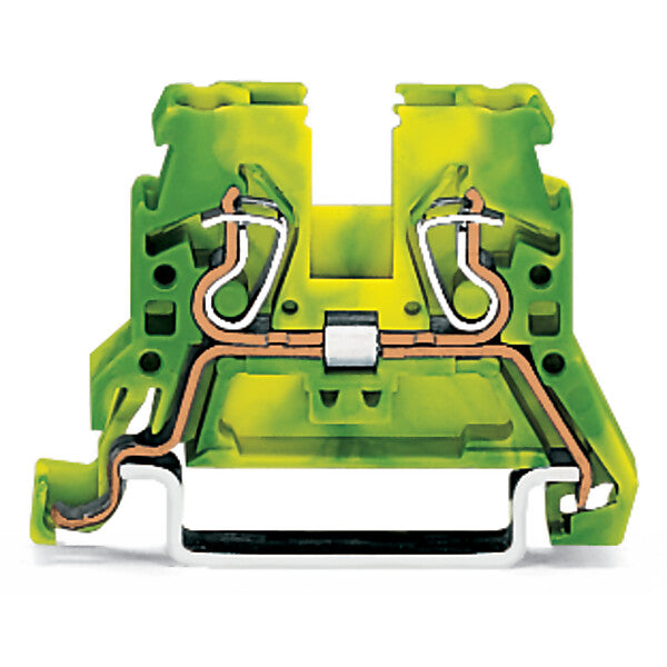 WAGO Schutzleiterklemme 0,08-2,5/4mmq gn/ge 870-907